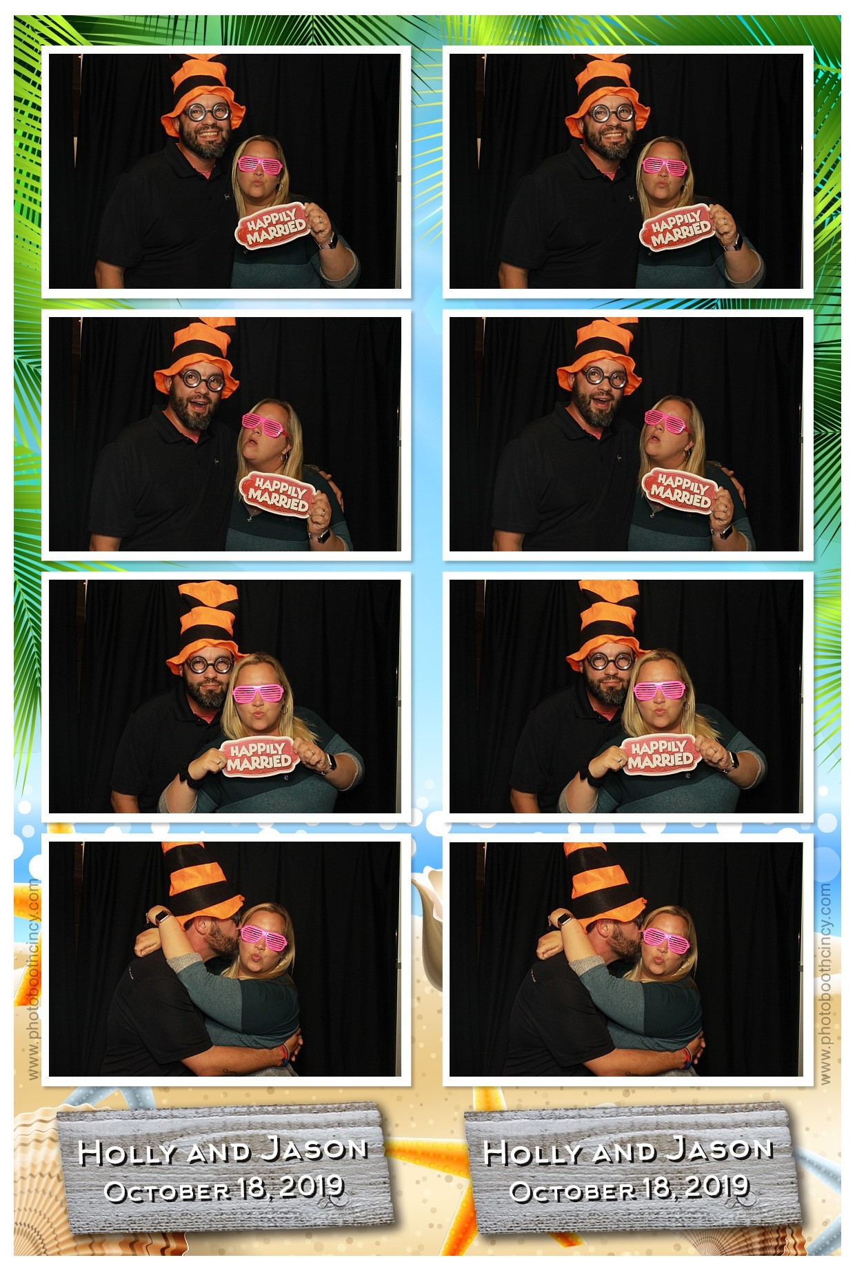 Holly and Jason's reception | View more photos from the event at gallery.photoboothcincy.com/u/PhotoBoothCincy/Holly-and-Jasons-reception